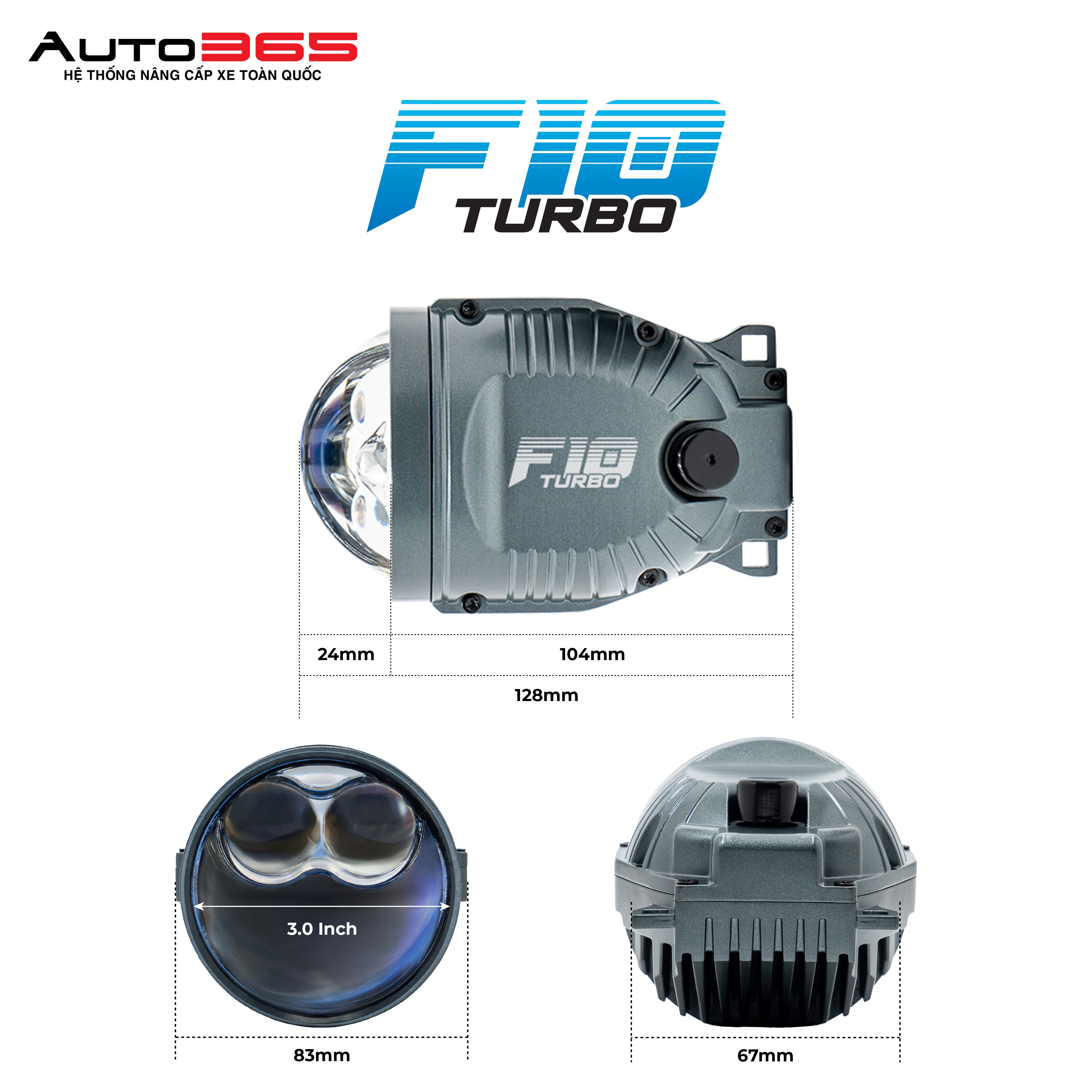 BI GẦM X-LIGHT F10 TURBO 24V